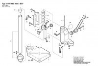 Bosch 2 608 180 002 BS 7 Drill Stand Spare Parts